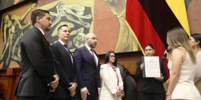 Toma de juramento y posesión del Consejo de la Judicatura del Ecuador, periodo 2025-2031. / Fuente: CJ / Quito