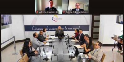 Sesión plenaria del Consejo de la Judicatura, Ecuador. / FUENTE: CJ, Quito