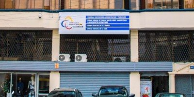 Aspecto parcial de la fachada del edificio donde funciona el Consejo de la Judicatura del Ecuador en la provincia de Manabí. / FUENTE: CJ / Portoviejo