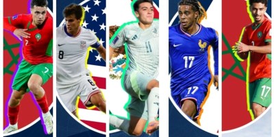 Cinco futbolistas que brillaron en el Mundial Sub-20 del 2025. / FUENTE: Marcadores 247