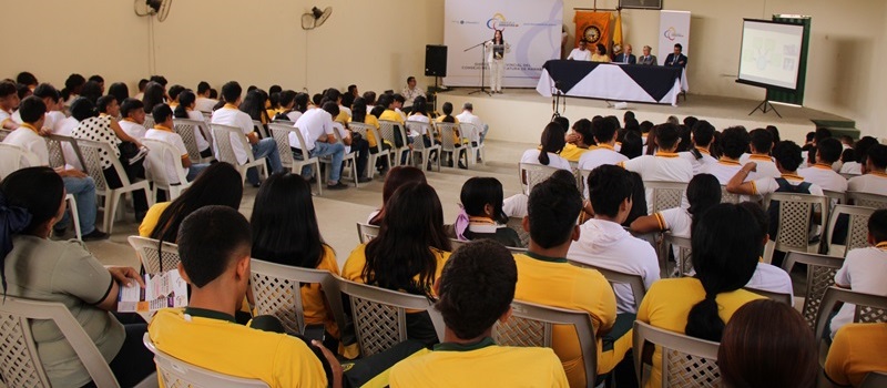 FOTO REFERENCIAL: Charla para estudiantes. / FUENTE: CJ (Archivo RdM)