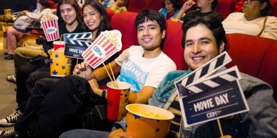 Fotomontaje promocional de un cine foro en Guayaquil. / FUENTE: CEN