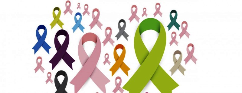 Composición gráfica sobre el Día Mundial de Lucha Contra el Cáncer