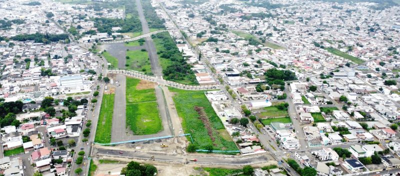Ex Aeropuerto Reales Tamarindos de Portoviejo, Ecuador. / FUENTE: Portovivienda EP (Tomada de Google)