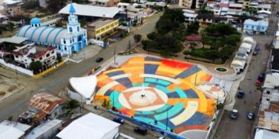 Aspecto del centro histórico de la población Charapotó en la provincia de Manabí, Ecuador. / FUENTE: web oficial del GAD parroquial de Charapotó.