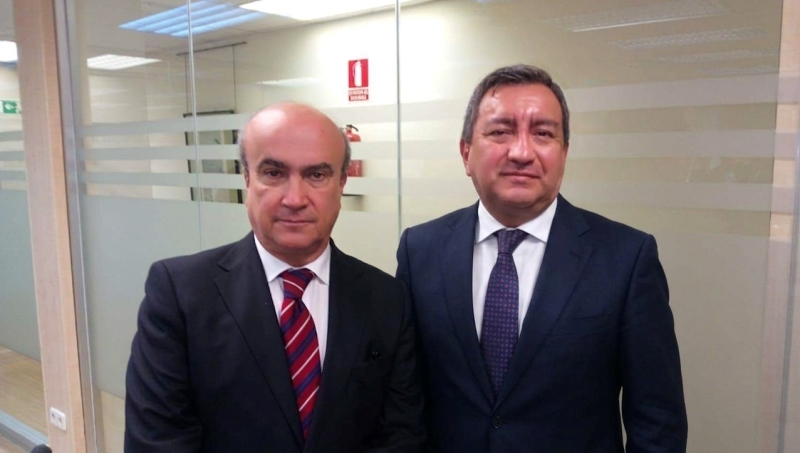Mariano Jabonero (izq.). / FUENTE: J.L.B.L. / Madrid, España