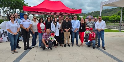 Promotores para la prevención de riesgos del trabajo en la provincia de Manabí. / FUENTE: IESS, Portoviejo