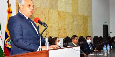 Marcos Zambrano Zambrano, rector de la Universidad Laica Eloy Alfaro de Manabí (ULEAM), Manta, Ecuador 2026. / FOTO: ULEAM