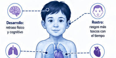 Infografía explicativa sobre las mucopolisacaridosis, enfermedades raras y crónicas. / FUENTE: Fundación Manitos de Amor / Ecuador