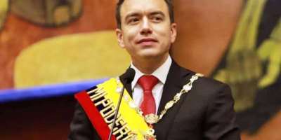 Presidente Daniel Noboa Azín, Ecuador. / FOTO: bajada del sitio web del diario El Telégrafo