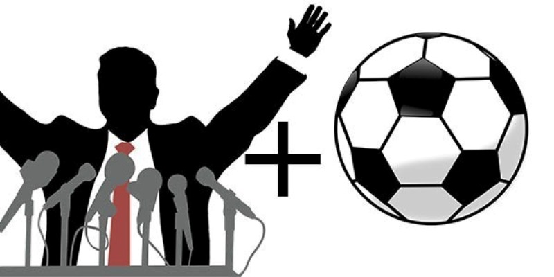 Composición fotográfica acerca del Mundial de Fútbol 2026: politiquería y deporte. / FOTO provista por G.G.T.