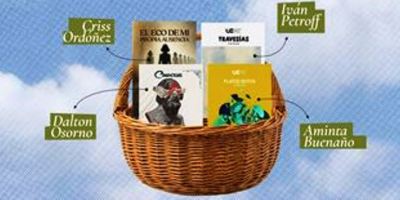 Parte de un anuncio sobre recorrido literario latinoamericano en Manabí, Ecuador.