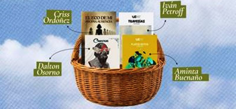Parte de un anuncio sobre recorrido literario latinoamericano en Manabí, Ecuador.